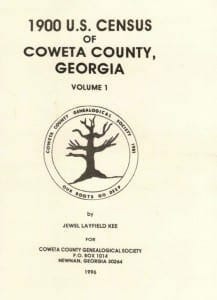 1900 Census Coweta County