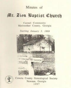 Mt. Zion Baptist Church