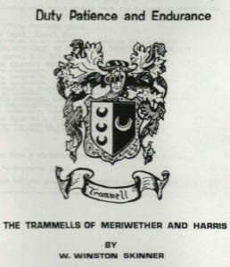 The TrammelLs of Meriwether and Harris